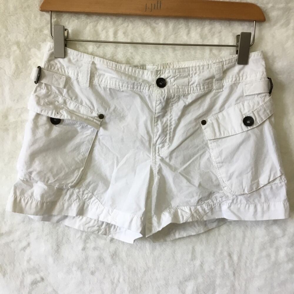Ralph Lauren Girl White Jean Shorts